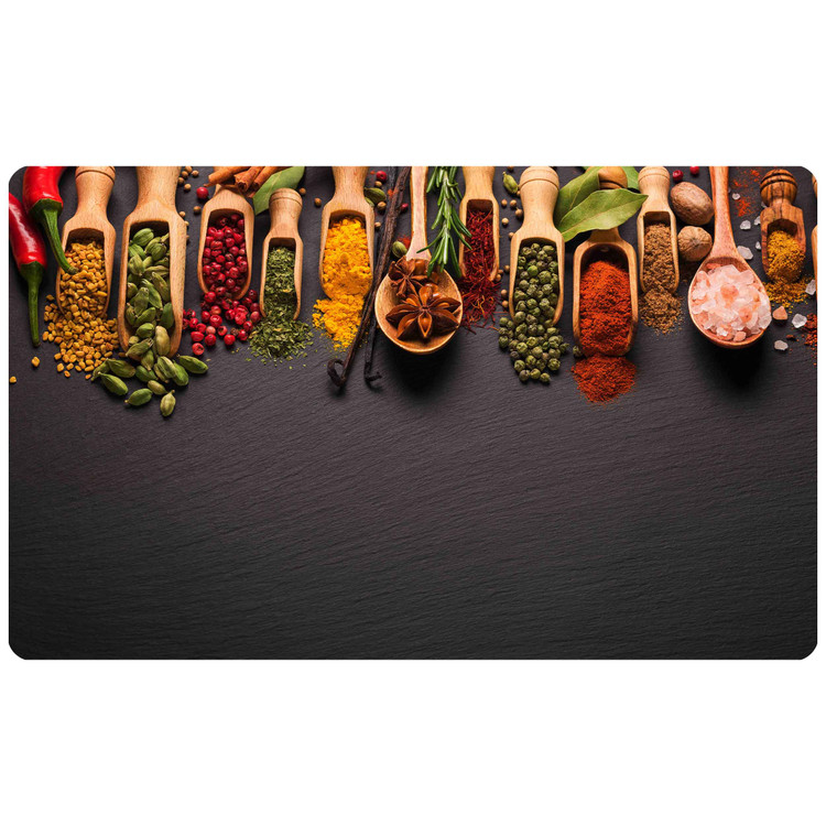 پادری رویه مخمل 4لایه طرح ادویه مخلوط M-610