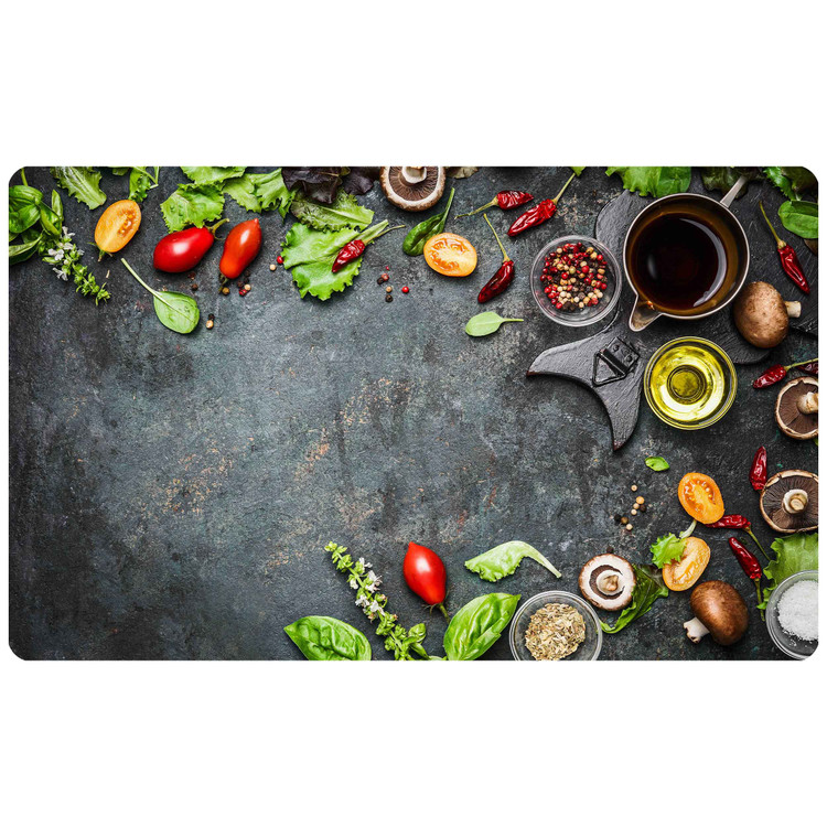 پادری رویه مخمل 4لایه طرح گوجه گیلاسی M-617