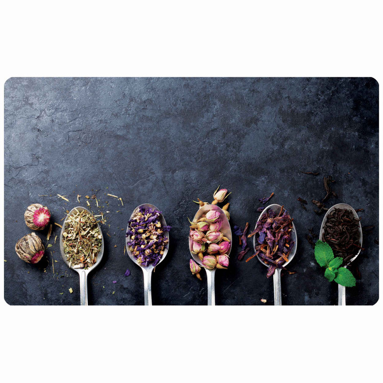 پادری رویه مخمل 4لایه طرح چای بلومینگ M-630