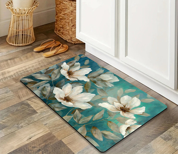 پادری رویه مخمل 4لایه طرح مگنولیاM-501
