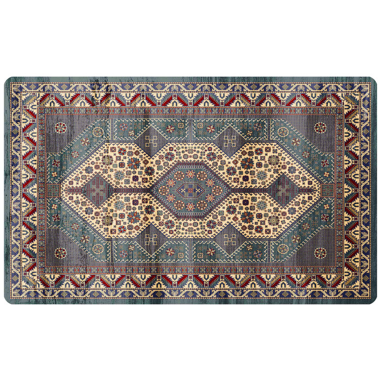 پادری رویه مخمل 4لایه طرح فرش گلیم M-215