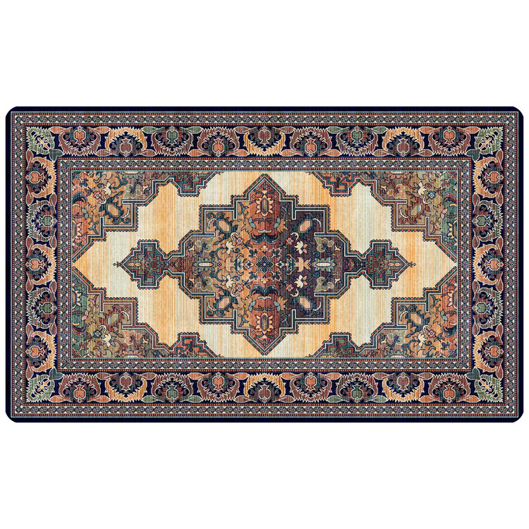 پادری رویه مخمل 4لایه طرح فرش ترکمن M-205