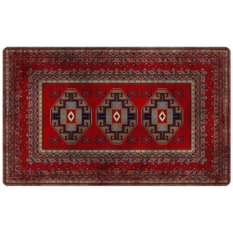 پادری رویه مخمل 4لایه طرح فرش قشقایی M-204