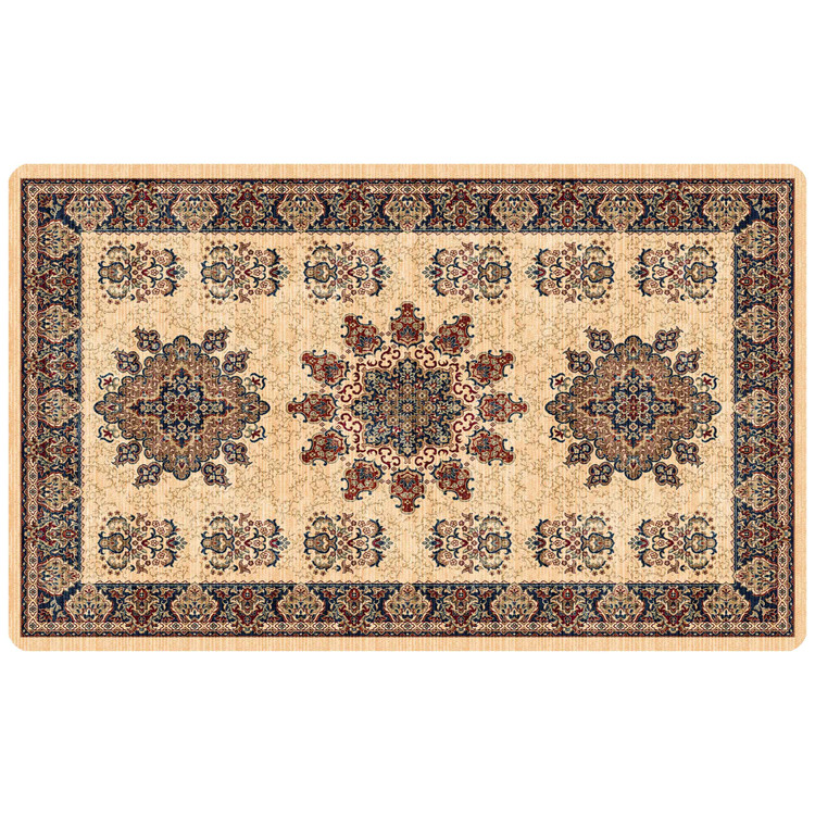 پادری رویه مخمل 4لایه طرح فرش ترنج M-200