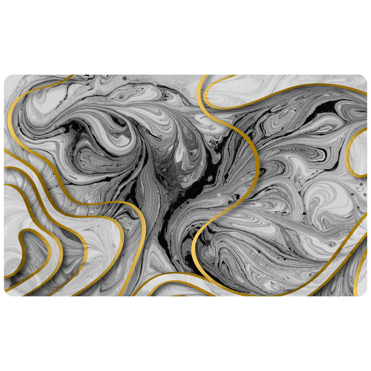 پادری رویه مخمل 4لایه طرح مدرن روبان M-254