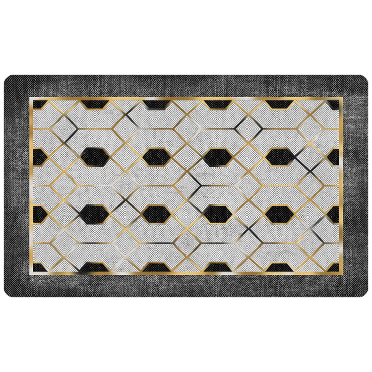 پادری رویه مخمل 4لایه طرح مدرن لانه زنبوری M-267