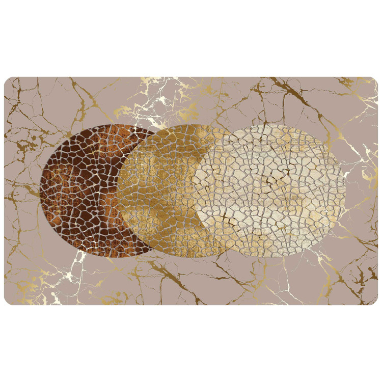 پادری رویه مخمل 4لایه طرح زمینه مدرن M-305