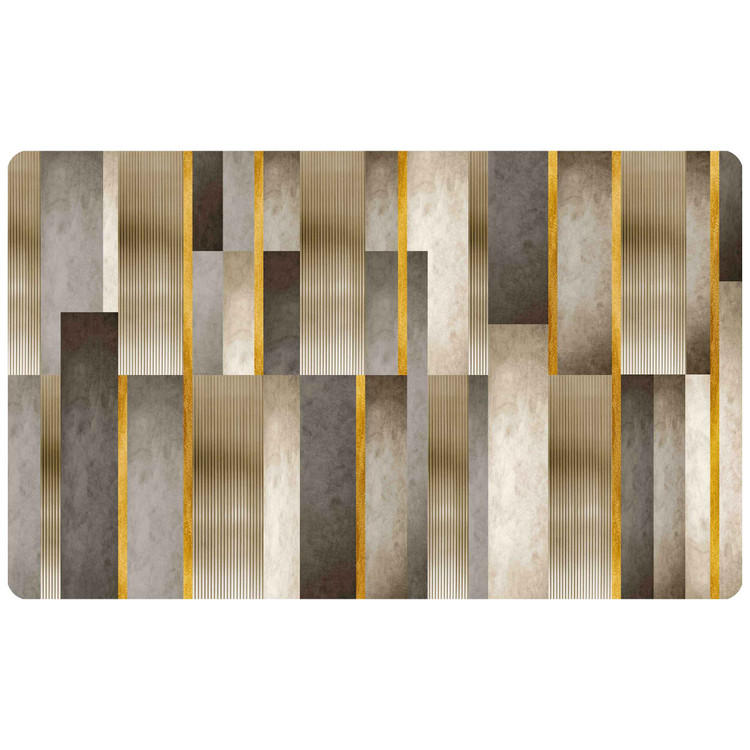 پادری رویه مخمل 4لایه طرح موزائیکی M-309