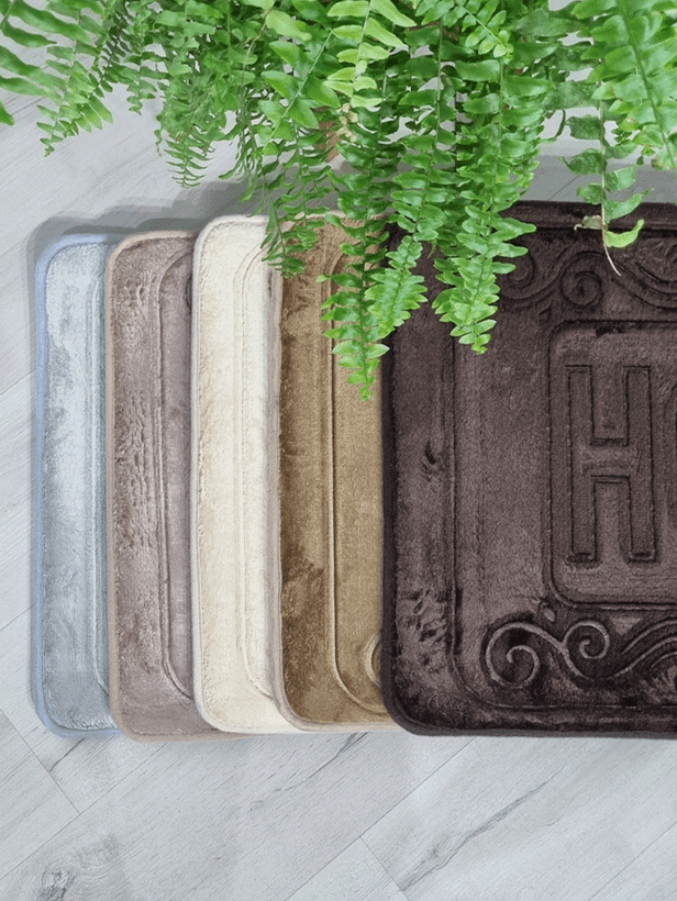 پادری آبگیر مموری فوم طرح HOME سایز 50*80 سانتی متر