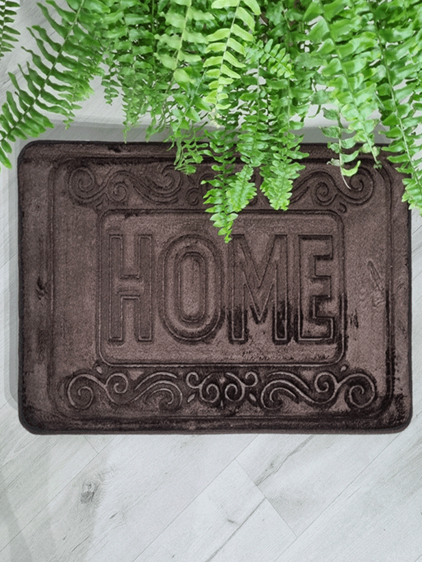 پادری آبگیر مموری فوم طرح HOME سایز 50*80 سانتی متر