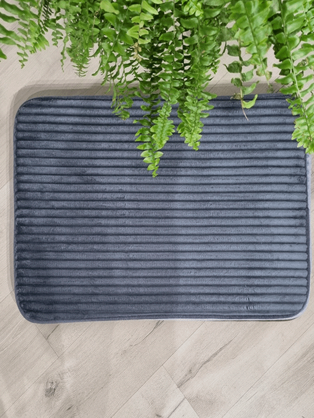 پادری آبگیر مموری فوم طرح مخمل کبریتی سایز 50*80 سانتی متر