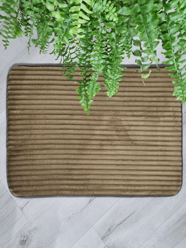 پادری آبگیر مموری فوم طرح مخمل کبریتی سایز 50*80 سانتی متر