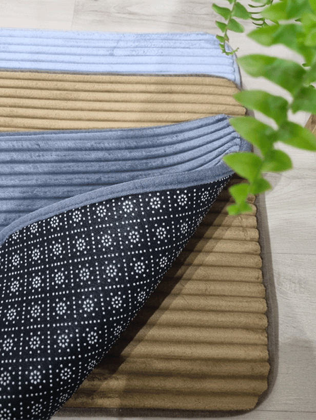 پادری آبگیر مموری فوم طرح مخمل کبریتی سایز 50*80 سانتی متر