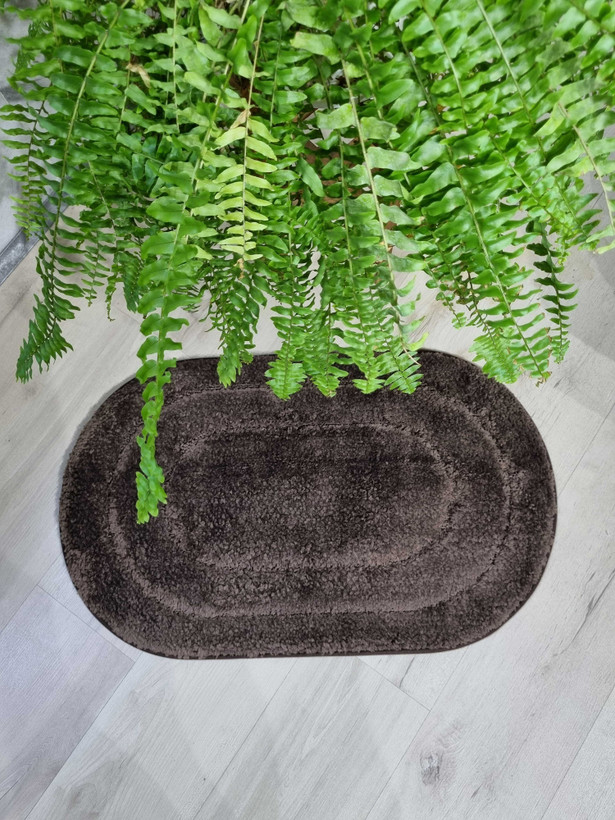 پادری آبگیر بافت مونو طرح بیضی سایز 50*80 سانتی متر