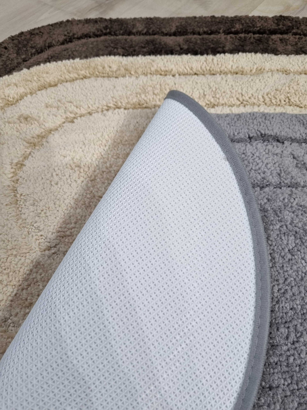 پادری آبگیر بافت مونو طرح بیضی سایز 50*80 سانتی متر