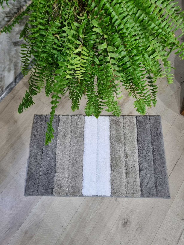 پادری آبگیر بافت مونو طرح خطی 3رنگ سایز 50*80 سانتی متر