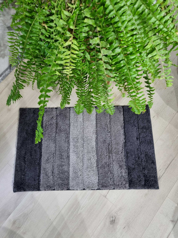 پادری آبگیر بافت مونو طرح خطی 3رنگ سایز 50*80 سانتی متر