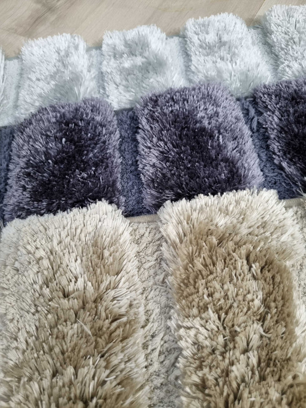 پادری آبگیر بافت مونو طرح شگی سایز 40*60 سانتی متر