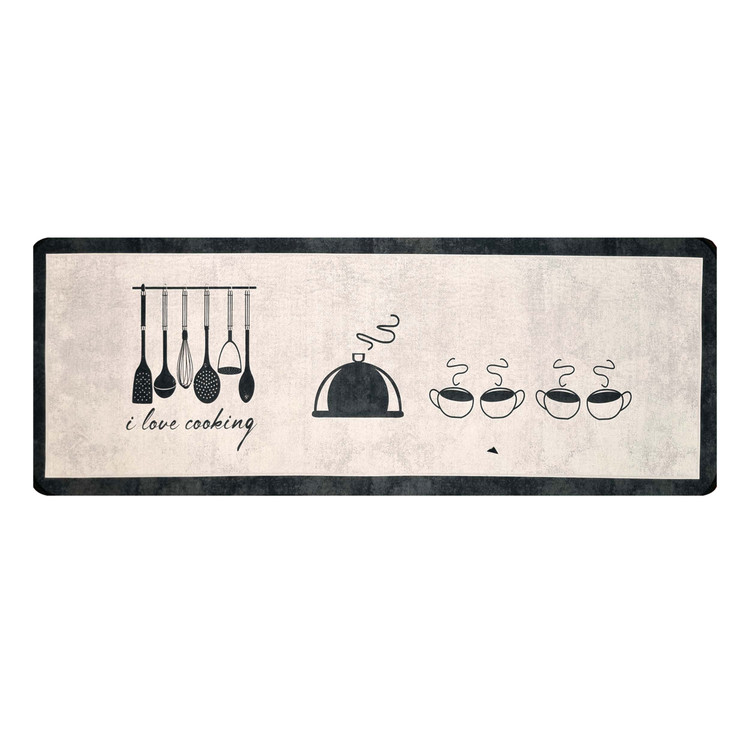 فرشینه آشپزخانه لیوهوم طرح فانتزی مدل K-42 سایز 50*150 سانتی متر