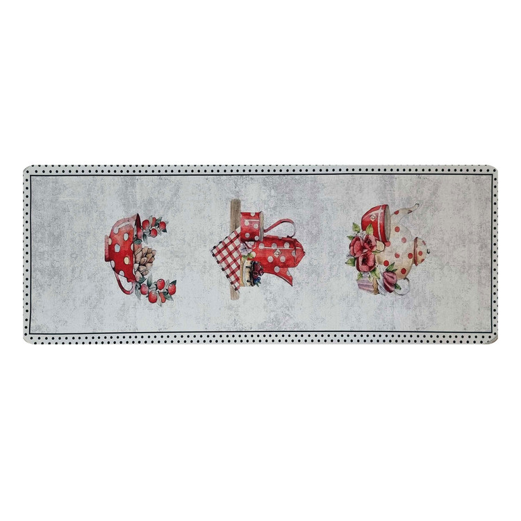 فرشینه آشپزخانه لیوهوم طرح فانتزی مدل K-43 سایز 50*150 سانتی متر