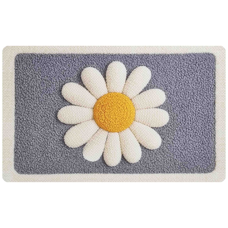 پادری اسفنجی فانتزی طرح گلبرگ کد RS-182 سایز 50*70 سانتی متر